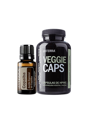 Aceite esencial doterra Copaiba Capsulas Veganas | Vive Esencial