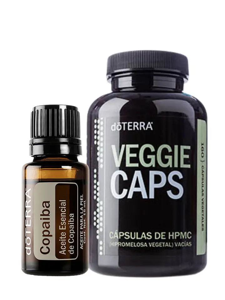 Aceite esencial doterra Copaiba Capsulas Veganas | Vive Esencial 1