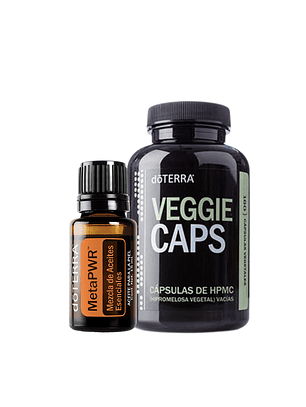 Aceite Esencial doTERRA MetaPWR + Cápsulas Veganas | Vive Esencial