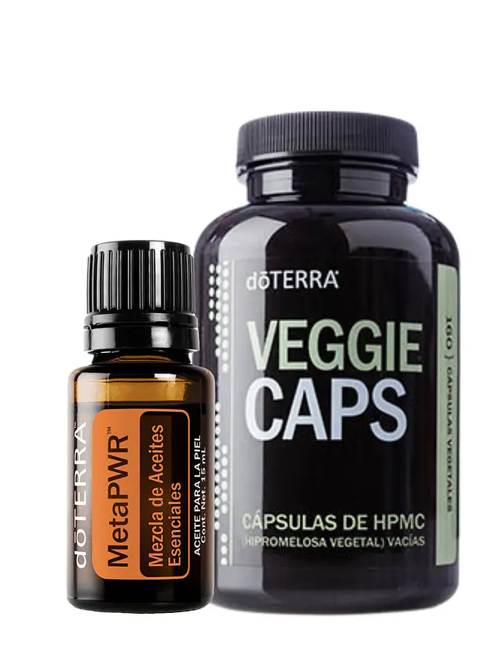 Aceite Esencial doTERRA MetaPWR + Cápsulas Veganas | Vive Esencial 1