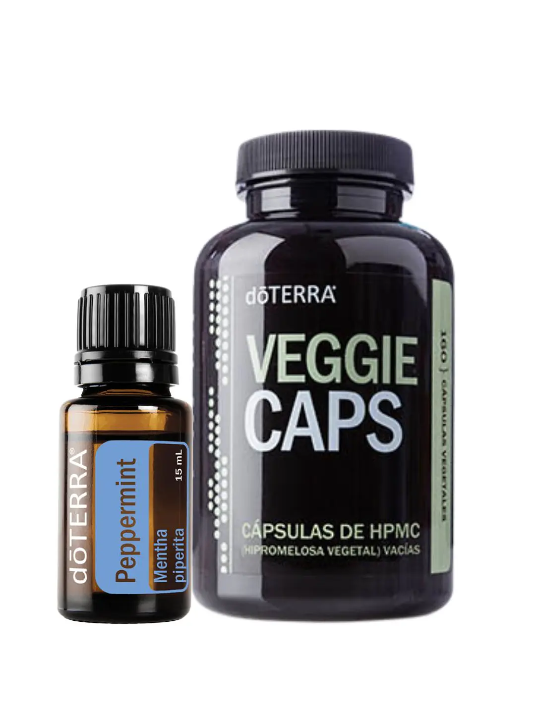 Aceite esencial doTerra Menta Piperita  + Cápsulas Veganas | Vive Esencial 1