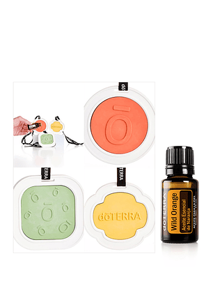 Difusor pasivo delicias colgante doterra + Naranja Silvestre | Vive Esencial