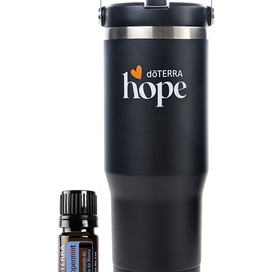 Vaso doterra + Aceite esencial Menta | Vive Esencial 2