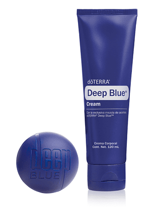 Bola de masajes + Crema Deep Blue doterra | Vive Esencial