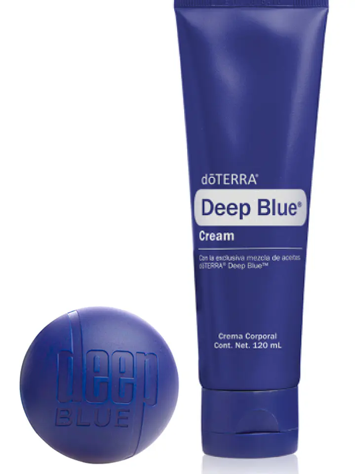 Bola de masajes + Crema Deep Blue doterra | Vive Esencial 1