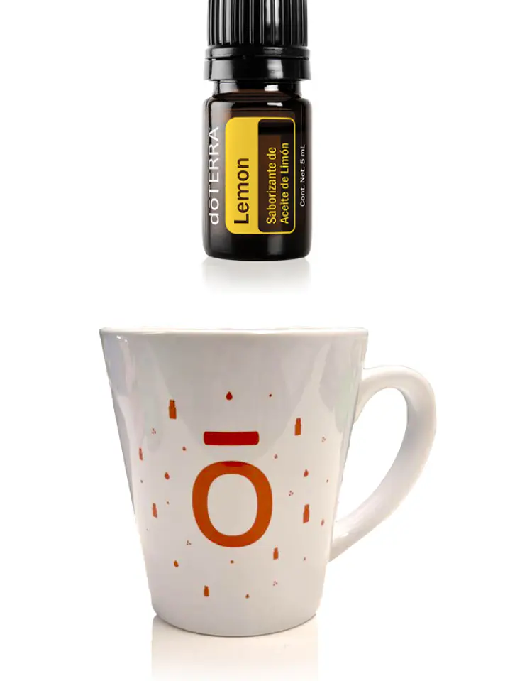 Taza doterra + Limon | Vive Esencial 1