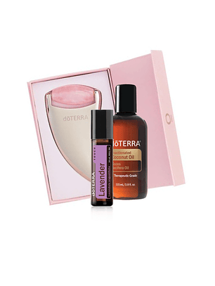 Rodillo Facial + Lavanda + Aceite de Coco doTerra | Vive Esencial