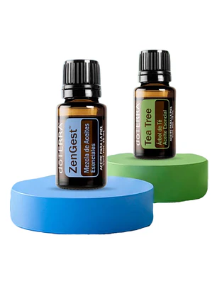 Pack 2x1: Mezcla ZenGest™ 15 mL + Aceite Esencial de Árbol de Té 15 mL