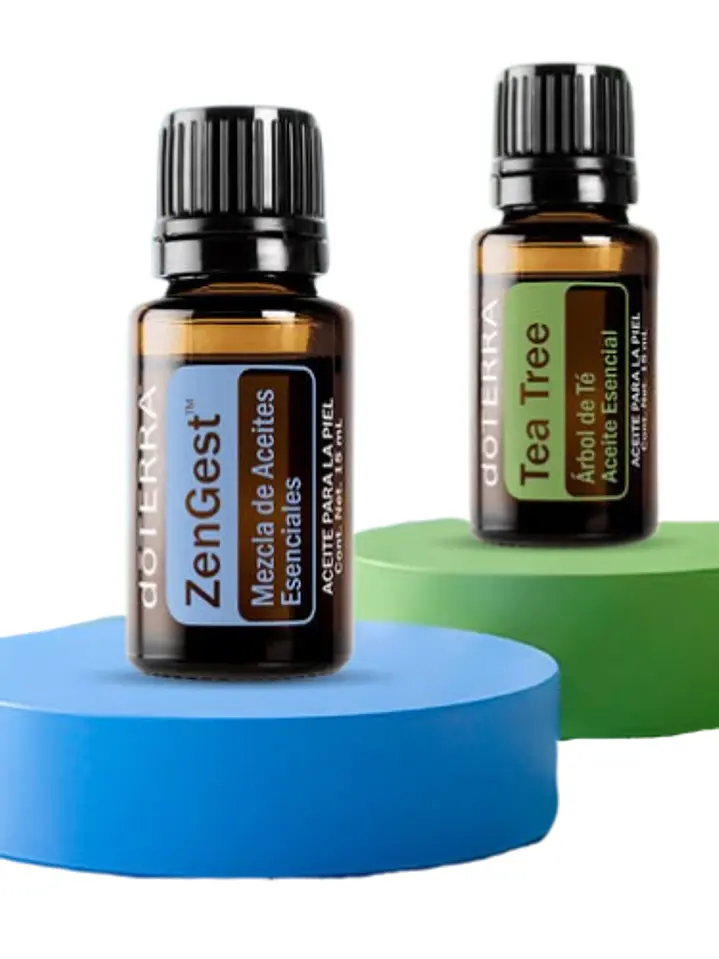 Pack 2x1: Mezcla ZenGest™ 15 mL + Aceite Esencial de Árbol de Té 15 mL 1