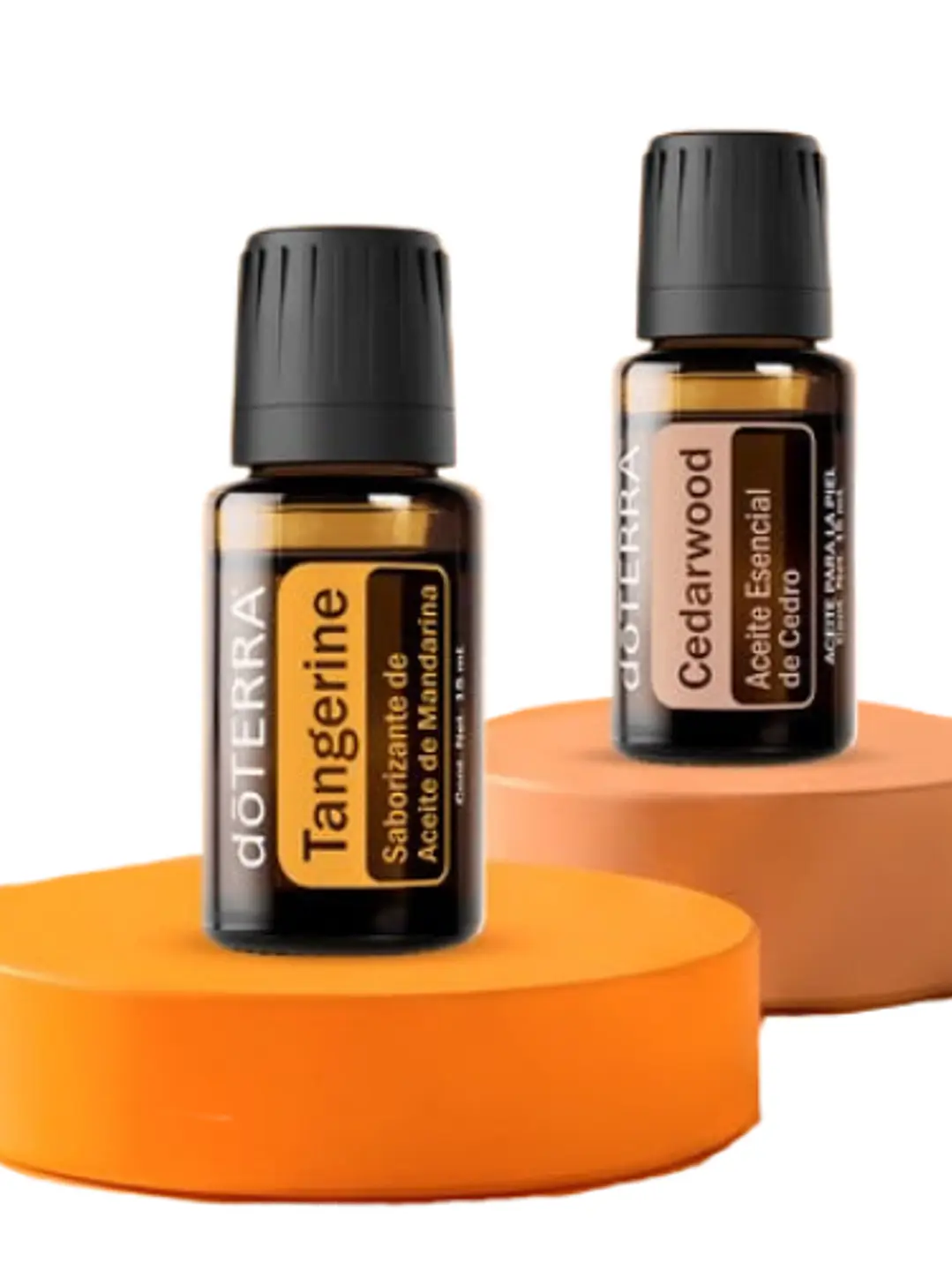 Pack 2x1: Aceite Esencial de Mandarina 15 mL + Aceite Esencial de Madera de Cedro 15 mL 1