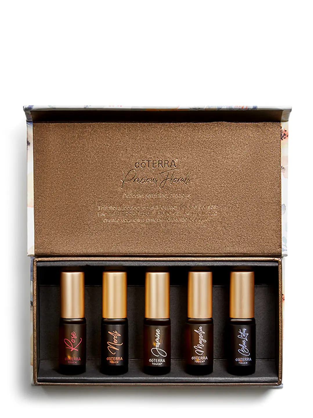 Aceites esenciales doTERRA Precious Florals Colección Roll On  1