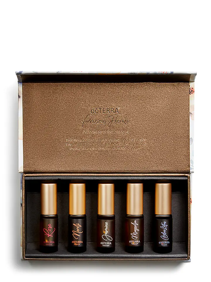 Aceites esenciales doTERRA Precious Florals Colección Roll On  1