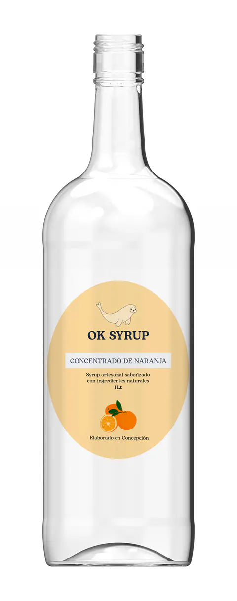 syrup concentrado de naranja 