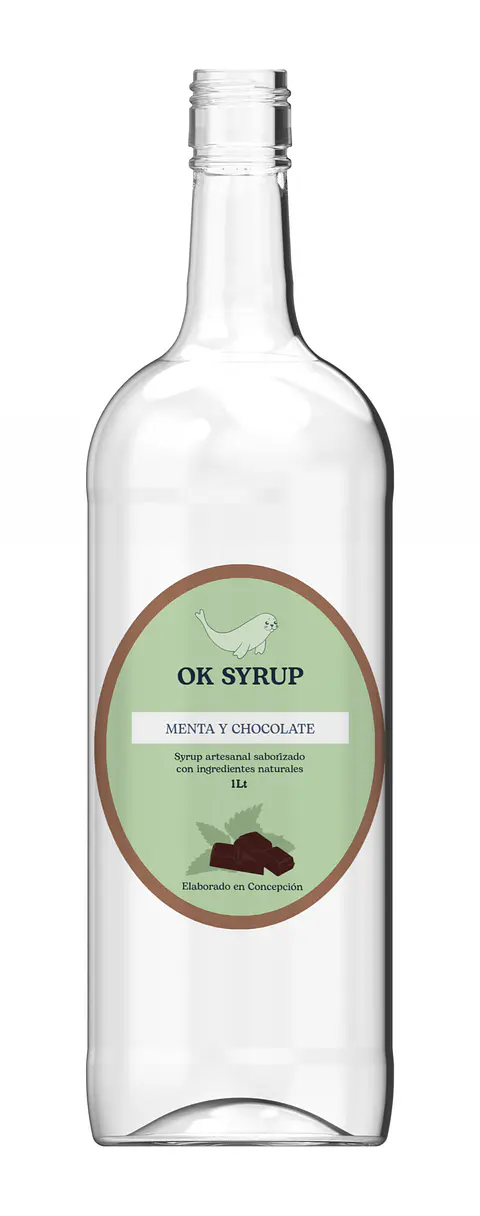 syrup menta y chocolate 