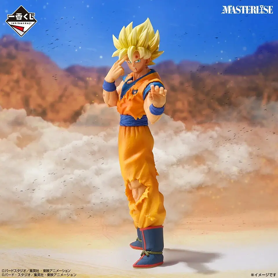Dragon Ball, Goku ssj figura Ichiban Kuji C , Masterlise 1