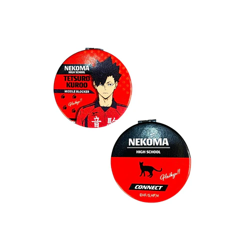 Haikyuu! Espejo Compacto Kuro, Nekoma