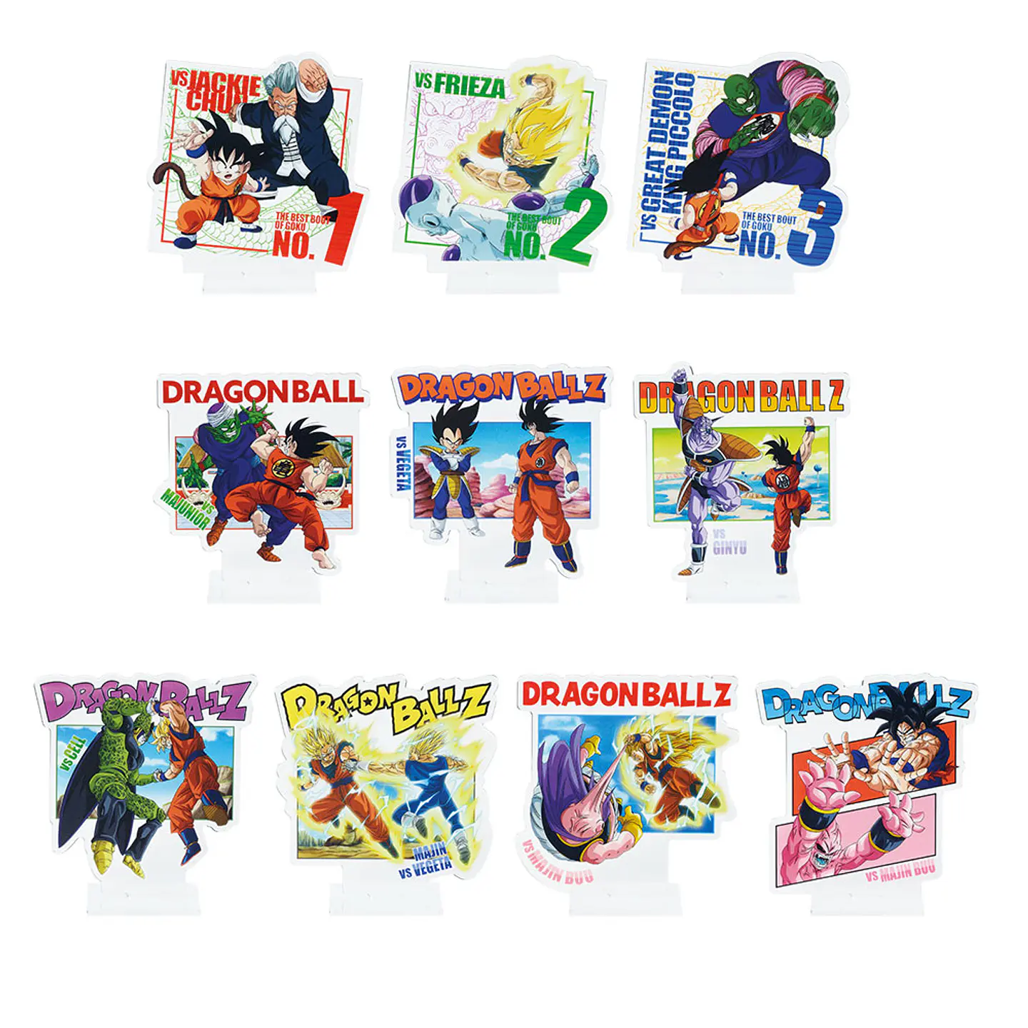 Dragon Ball Stand acrílico Ichiban Kuji H Dragon Ball vs Omnibus Cross 1