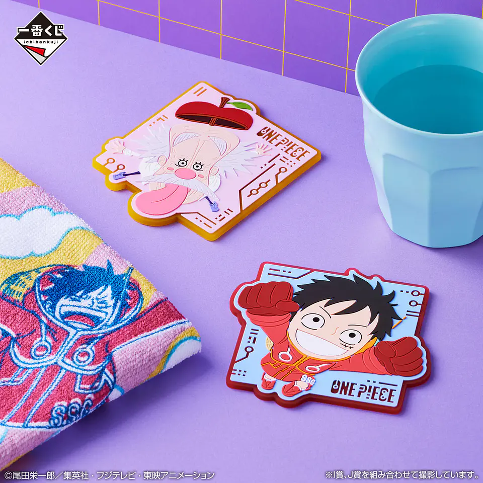 One Piece Posavasos de goma Ichiban Kuji J Future Island Egghead 1