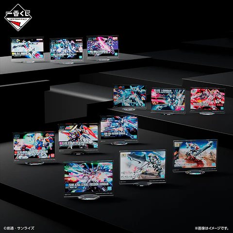 Mobile suit Gundam Stand acrílicos Ichiban Kuji I