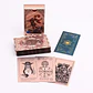 Cartas de Tarot Fases Lunares com Folha de Ouro Rosa - Thumbnail 3