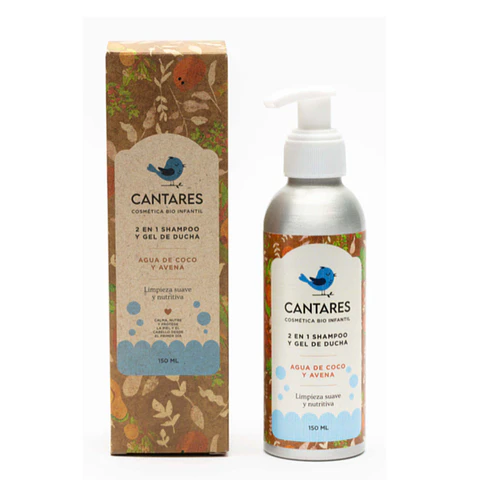 Shampoo Agua de Coco y Avena