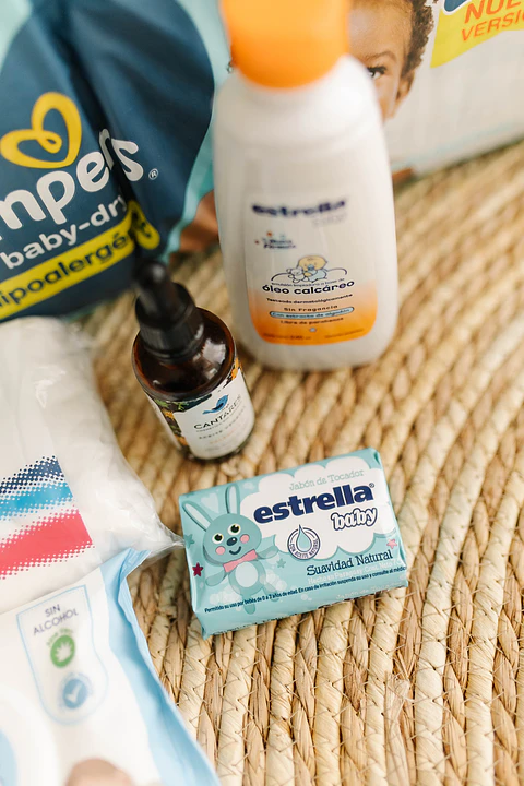 Jabón de tocador con glicerina estrella baby