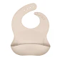 Babero de Silicona Beige - Miniatura 1