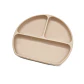 Plato con divisiones Beige - Miniatura 2