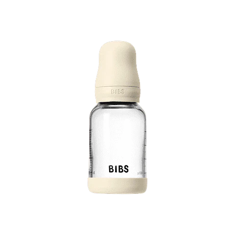 Mamadera de Vidrio 120 ml Ivory flujo lento