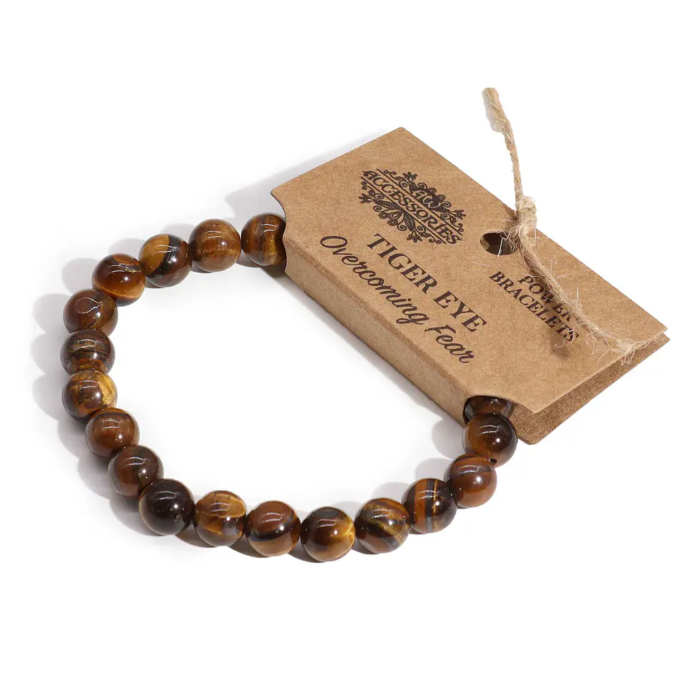 Pulseira de Energia - Olho de Tigre 1