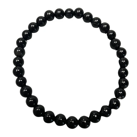 Pulseira de Manifestação em Pedra - Ágata Preta - Proteção