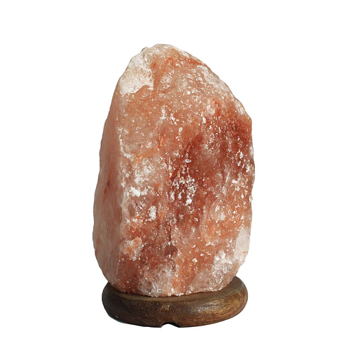 Candeeiro de Sal dos Himalaias Natural + Base - Aprox. 2-3kg