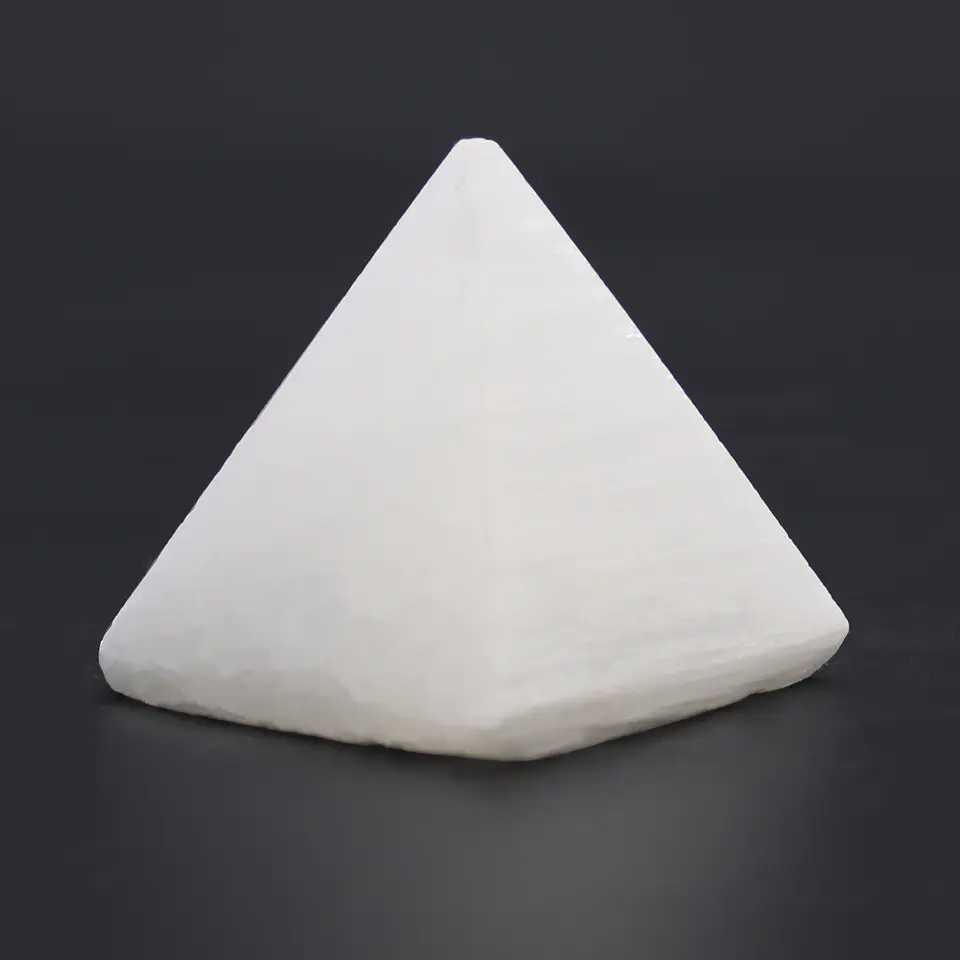 Pirâmide de Selenite - 5cm 3