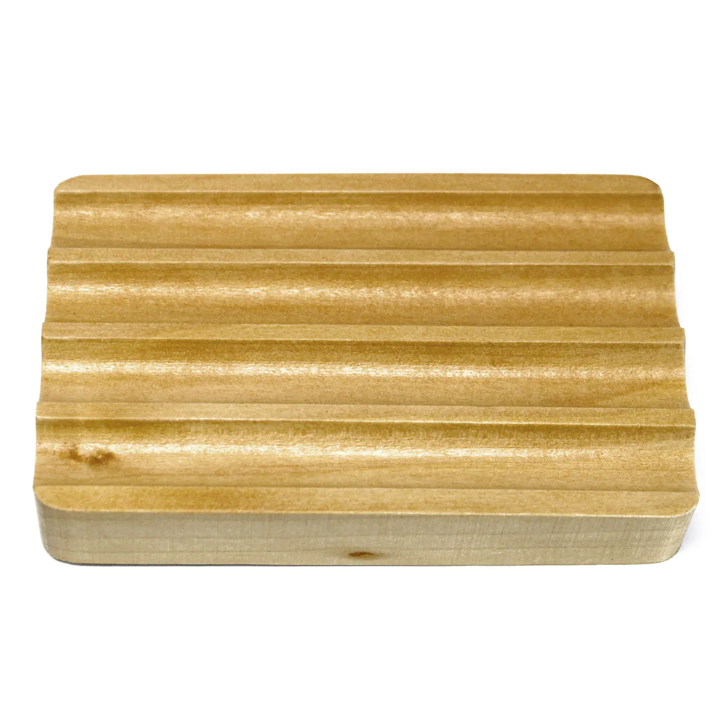 Saboneteira Hemu Wood - Ondulado 2