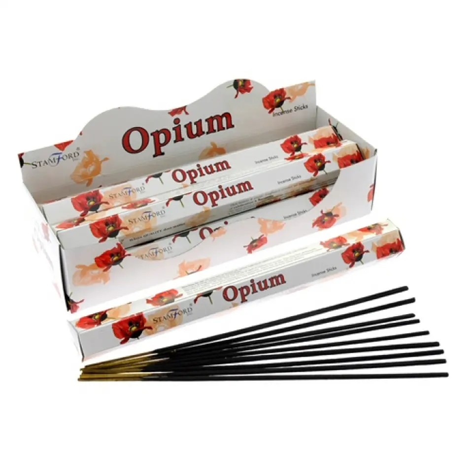 Incenso Premium Stamford em Caixa Hexagonal – Opium 1
