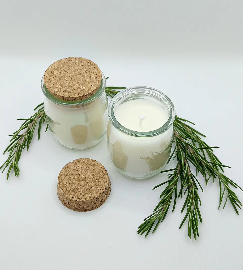 Vela Aromática de Alecrim 1