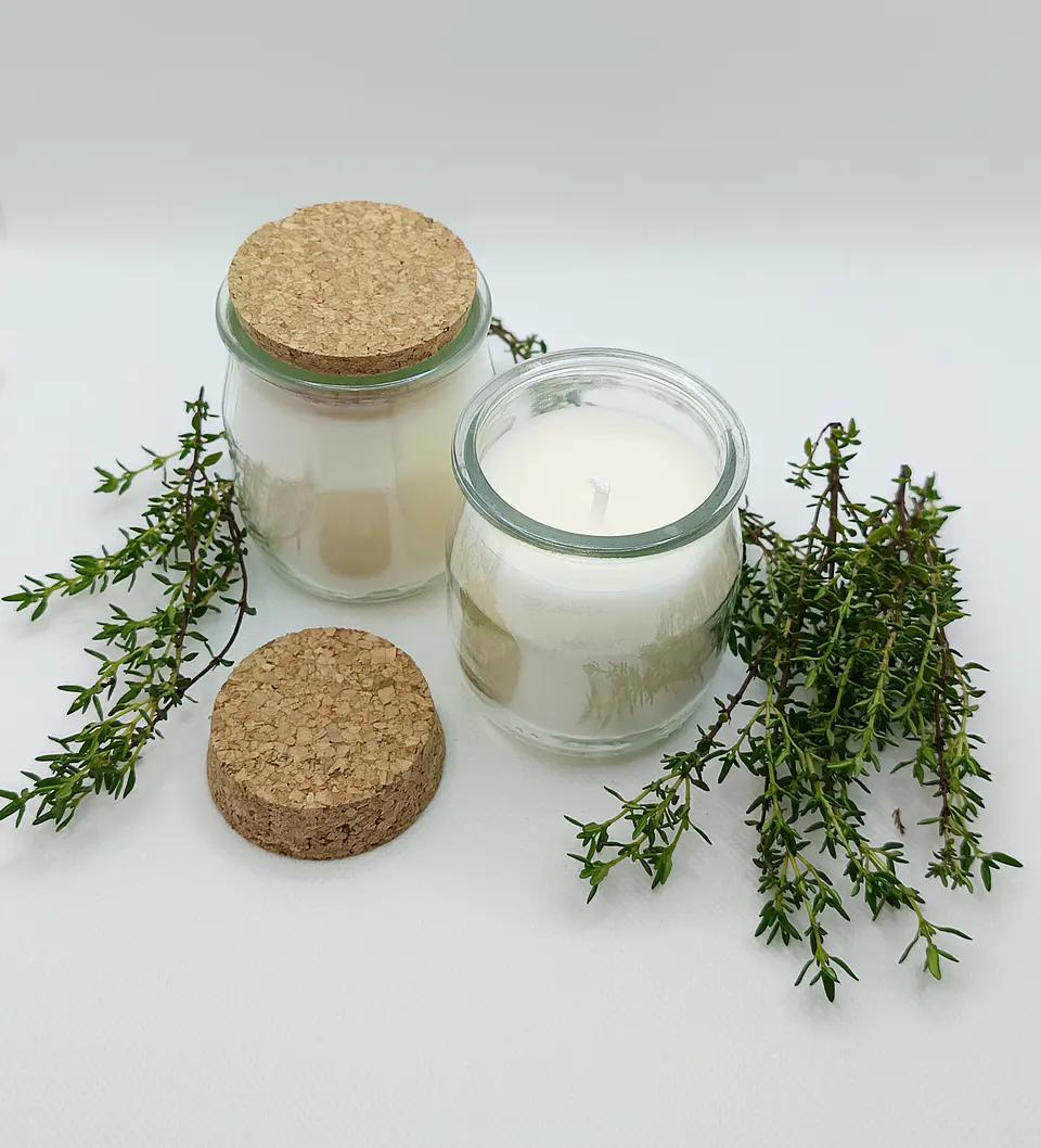 Vela Aromática de Tomilho-Branco 1