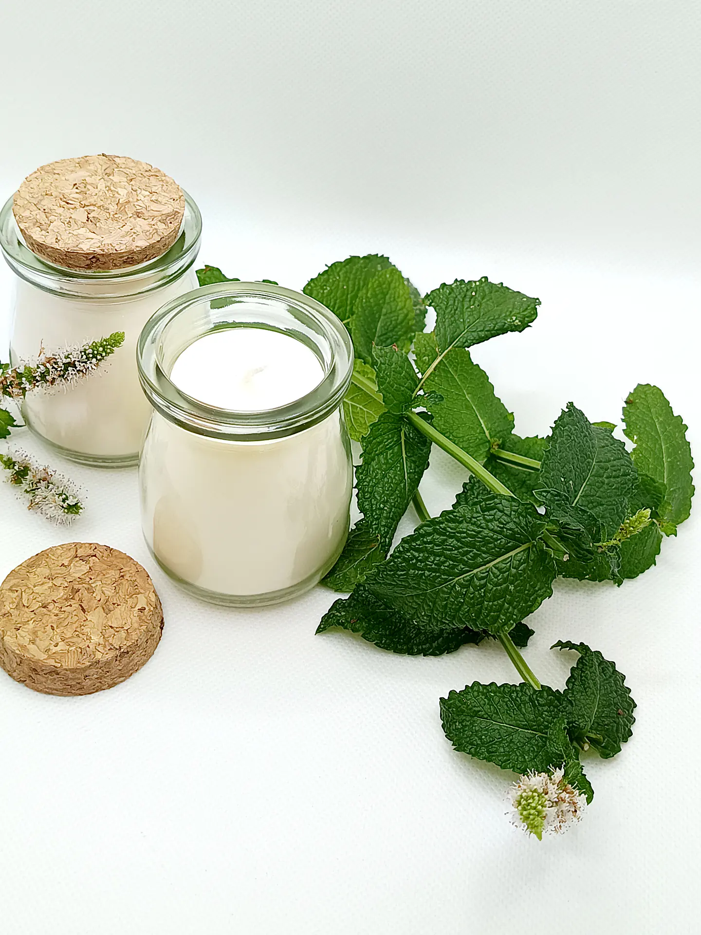 Vela Aromática de Hortelã-Pimenta 2
