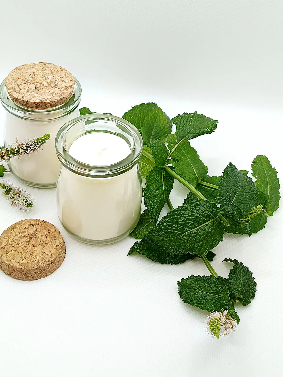 Vela Aromática de Hortelã-Pimenta 2