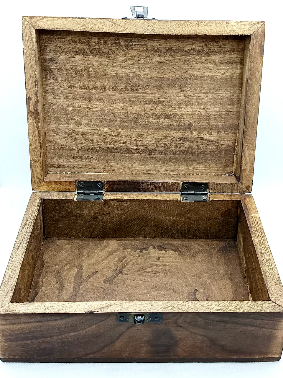 Caixa de Recordações Grande de Madeira 20x15x7,5cm - Om 8