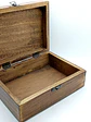 Caixa de Recordações Grande de Madeira 20x15x7,5cm - Árvore da Vida - Thumbnail 6