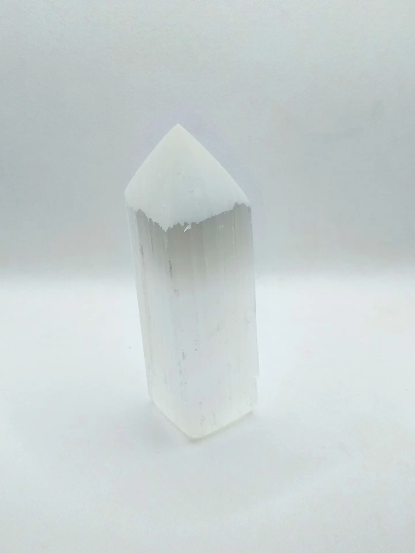 Torre de Selenite - Ponta de Lápis 15cm 2
