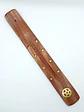 Queimadores de Incenso Brass Inlay - Madeira de Manga - Thumbnail 9