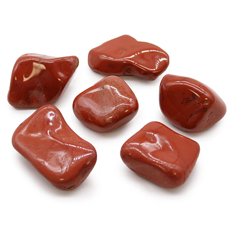 Pedra Rolada Grande - Jaspe Vermelho (3-4cm)