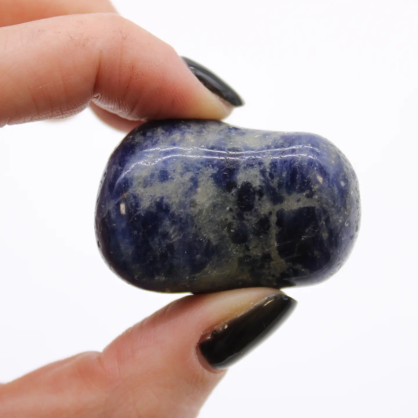 Pedra Rolada Grande - Sodalite - Azul Puro (3-4cm) 2
