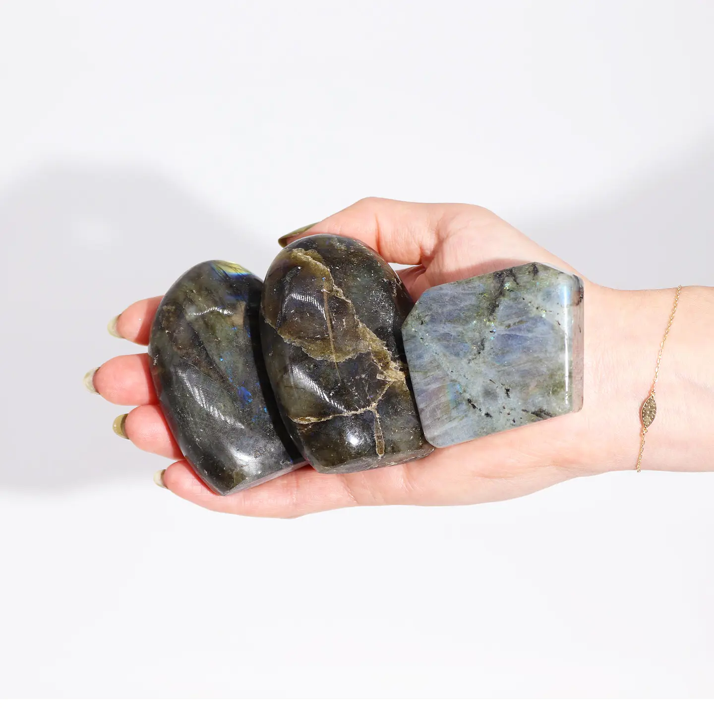 Pedra Tumular Labradorite de Madagáscar (Aprox. 5-7cm) 2