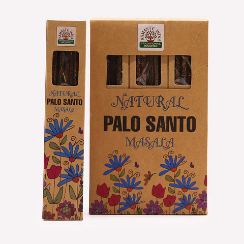 Incenso Botânico Natural Masala - Palo Santo