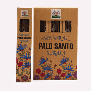 Incenso Botânico Natural Masala - Palo Santo