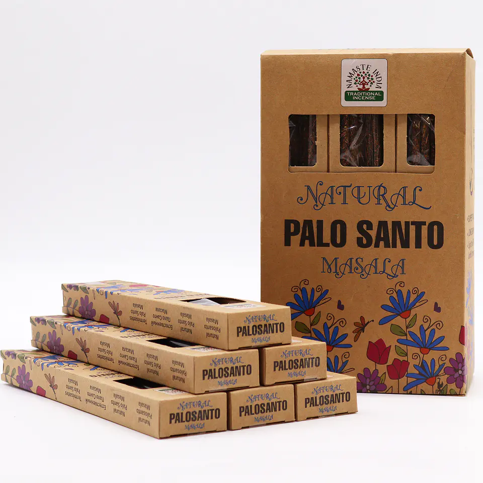 Incenso Botânico Natural Masala - Palo Santo 2