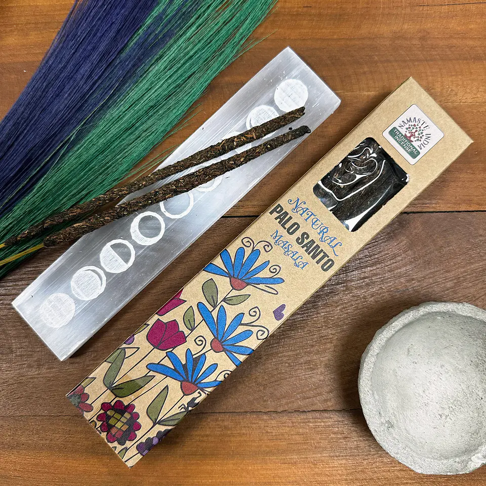 Incenso Botânico Natural Masala - Palo Santo 5